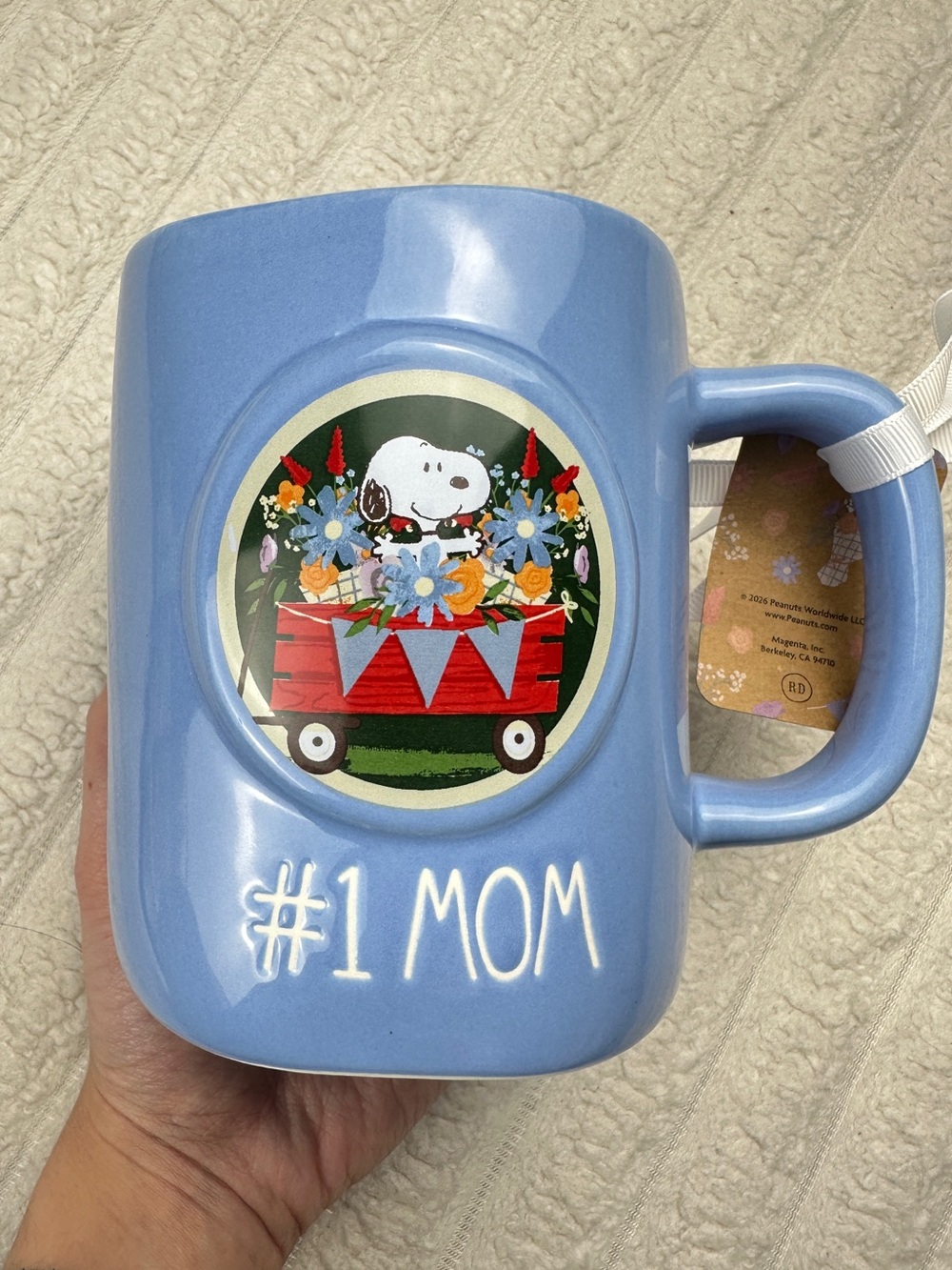Rae Dunn Peanuts Snoopy Mug